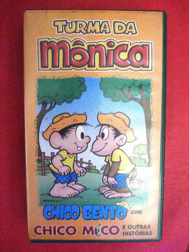 Turma Da Monica/ Chico Bento/ Chico Mico/ Vhs