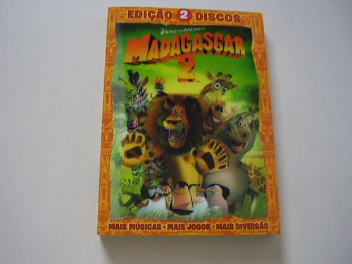 Dvd Madagascar 2 - Edição 2 Discos = Vitorsvideo