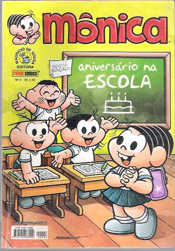Gibi Mônica Nº 3 Ed. Panini Comics