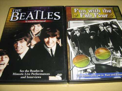 2 Dvd's The Beatles: Fun W/the Fab Four+unauthorized-lacrado