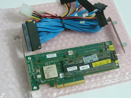 Hp Smart Array P400 512mb Pn 504022-001 C/cabo Sas P/ 4 Hd's