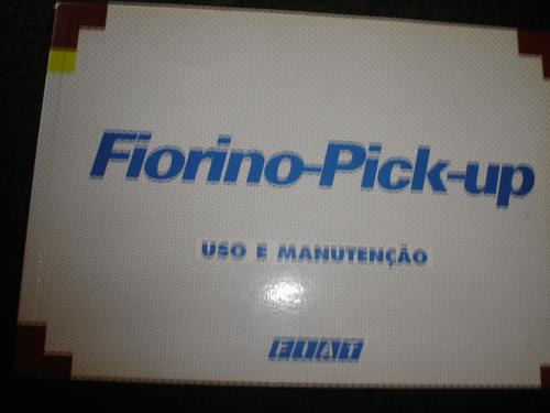 Fiorino E Pick-up Manual Do Proprietario  Original
