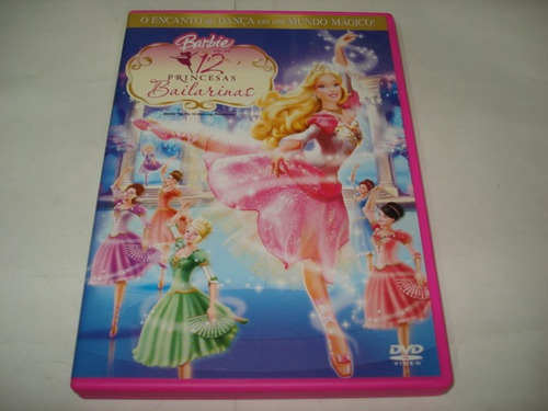 Dvd Infantil Barbie 12 Princesas Bailarinas