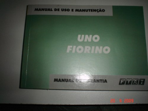 Manual Fiat Uno Fiorino Furgão 2005 Fire Flex Original Mille