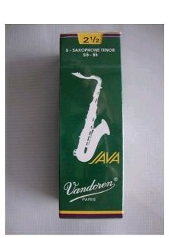 Palheta Sax Tenor Nâ° 2,5 Vandoren Java Sr2725 Cx 5 Und.