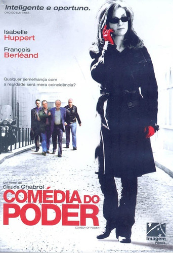 Dvd Comedia Do Poder Com Isabelle Huppert