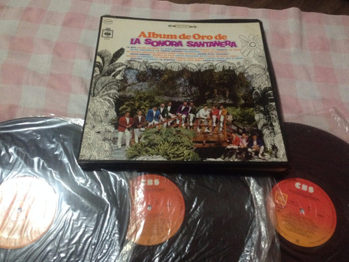 La Sonora Santanera Album De Oro Triple Discos De Vinil 