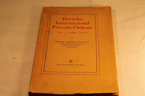 Derecho Internacional Privado Chileno Fernando Albonico