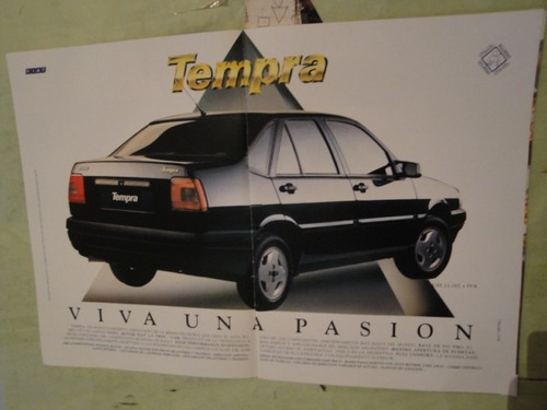 Publicidad Fiat Tempra Año 1993