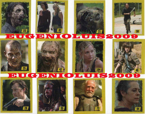 Álbum Walking Dead Completo Figuritas A Pegar