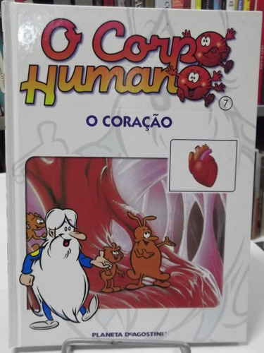 Livro O Corpo Humano  O Coração N7