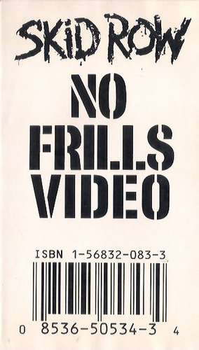 Vhs - Skid Row Frills Video