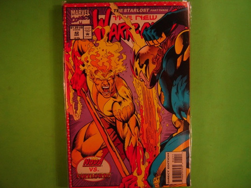 Cx Q 60 Mangá Hq Dc Marvel Raridade   The New Warrior Vol 42