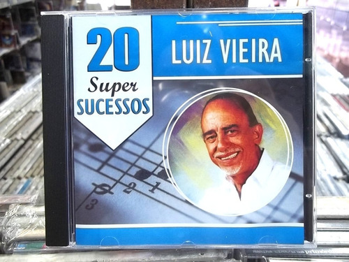 Luis Vieira 20 Super Sucessos Cd Original Impecável