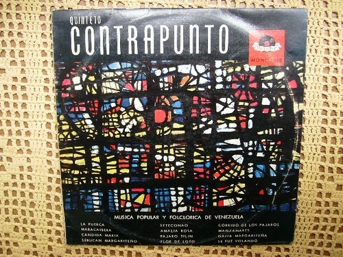 Quinteto Contrapunto - Lp De Vinilo Venezuela
