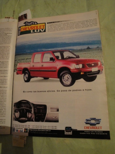Publicidad Chevrolet Luv Pick Up Año 1997
