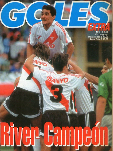 Revista Goles Extra Nro. 4 * Especial River Plate * 1994