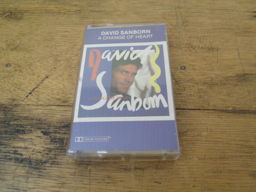 David Sanborn -  Fita K7, Edição 1987 - (mla)