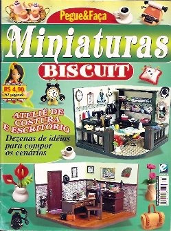 Revista: Pegue & Faça Miniaturas Biscuit Nº 5