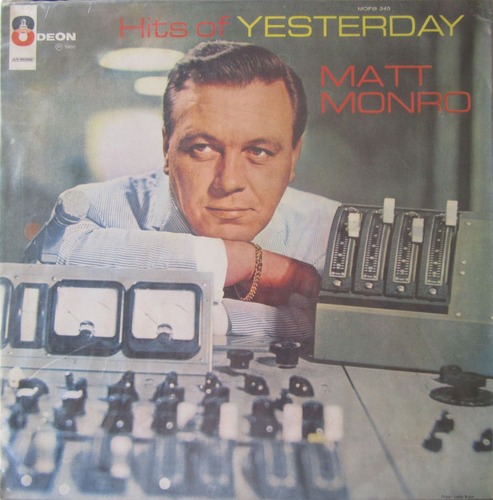 Lp Matt Monro - Hits Of Yesterday