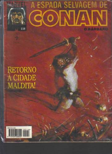 A Espada Selvagem De Conan N 118-marvel-editora Abril Jovem (Usado)