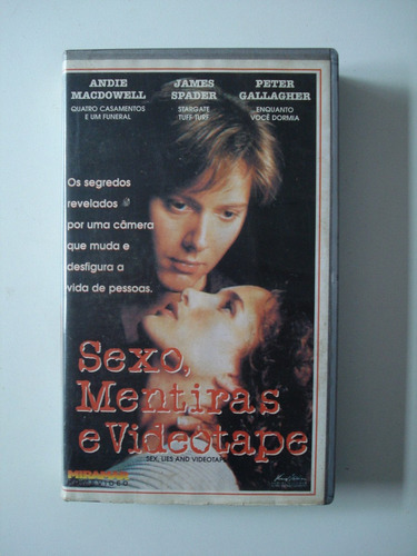 Sexo Mentiras E Video Tape Vhs*