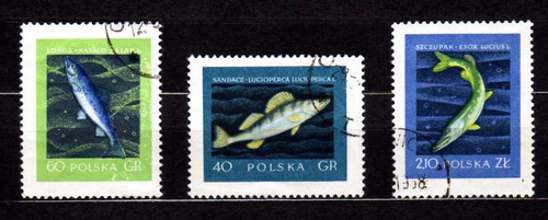 Polonia 1958 * Peixes Marinhos