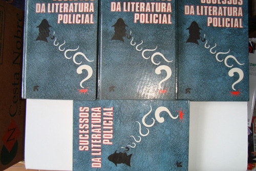 Livros - Sucessos Da Literatura Policial - 4 Volumes