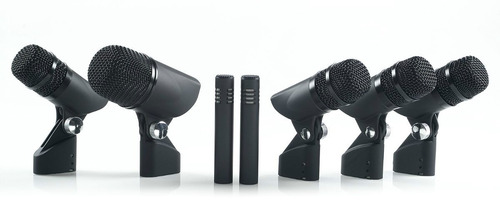 Proel Dmh85 Kit De 7 Microfono Para Bateria