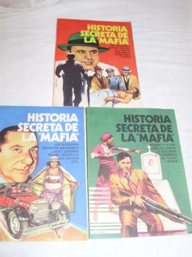* Lote 3 Fascículos: Historia Secreta De La Mafia - Raro