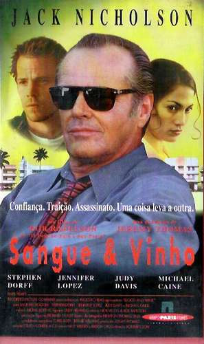 Vhs - Sangue E Vinho - Jack Nicholson, Stephen Dorff