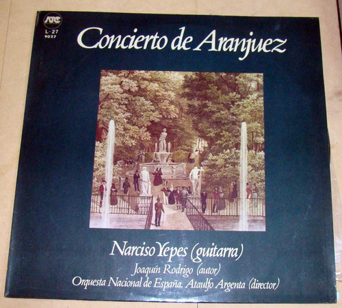 Narciso Yepes - Guitarra Concierto De Aranjuez - Lp / Kktus