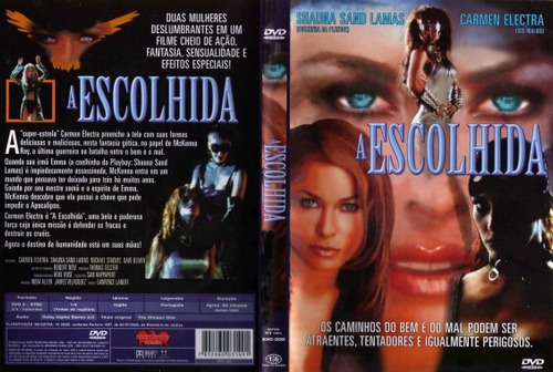 Dvd A Escolhida Com Shauna Sand Lamas E Carmen Electra