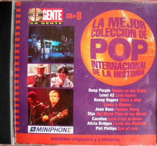 Colección Pop Cd Gente - Vol. 8