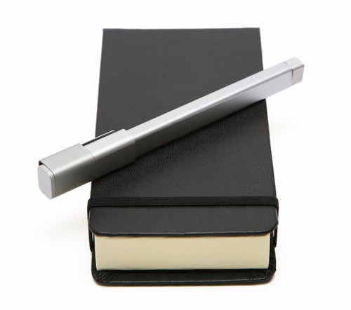 Pluma Metal Roller 0.5 Plateada Moleskine