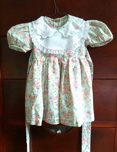 Vestido De Niña Floreado, Talla 2