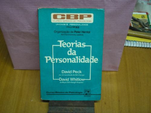 Teoria Da Personalidade - David  Peck : David Whitlow