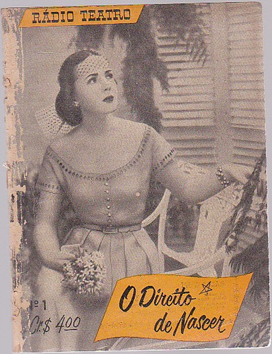 Coleçao Radio Teatro O Direito De Nascer 40 Volumes - 1952