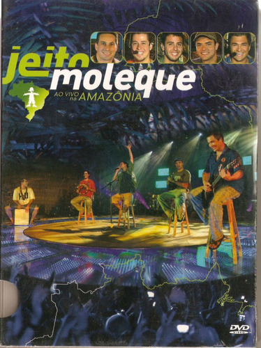 Dvd Jeito Moleque - Ao Vivo Na Amazônia - Music Pac -