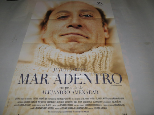 Poster Original De La Pelicula Mar Adentro