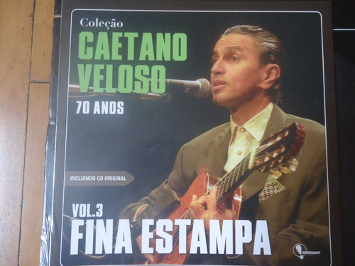 Cd Caetano Veloso Fina Estampa Com Livro E Box