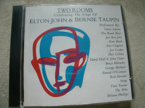 Two Rooms-celebrating Songs Of E.john & B.taupin-cd Europeu (Usado)