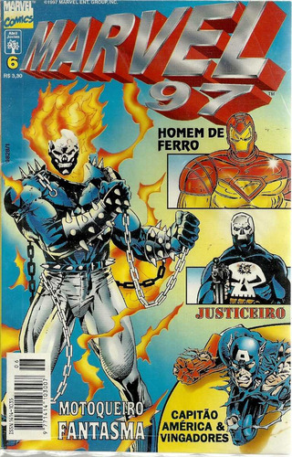 Marvel 97 Volume 06 - Abril 6 - Bonellihq Cx21 C19