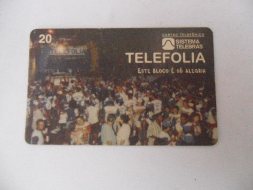 Cartão Telefônico Bloco Da Telpe - Telefolia 1993