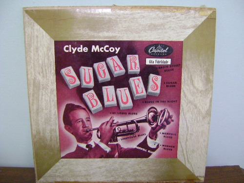 Disco Vinil Lp 10 Pol Clyde Mccoy Sugar Blues