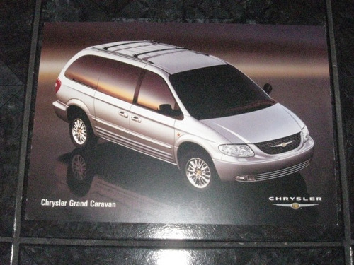 Folder / Catálogo / Pôster Chrysler Grand Caravan 2002