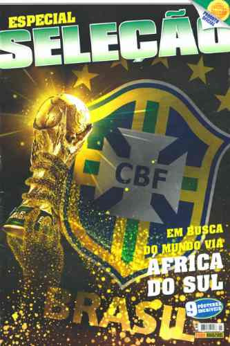 Revista Pôster Gigante - Seleção Brasileira Copa 2010