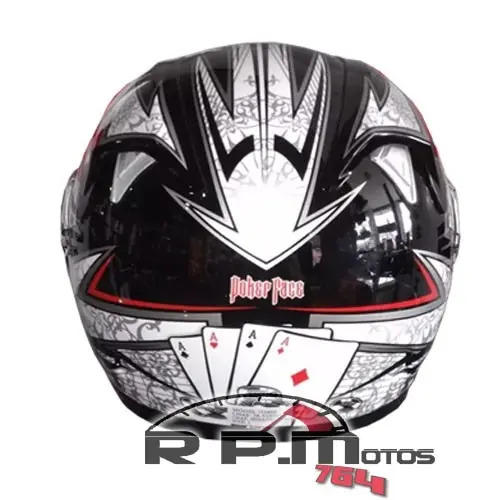 Casco Zeus Integral Gj 802 Poker Talle S | Envío gratis