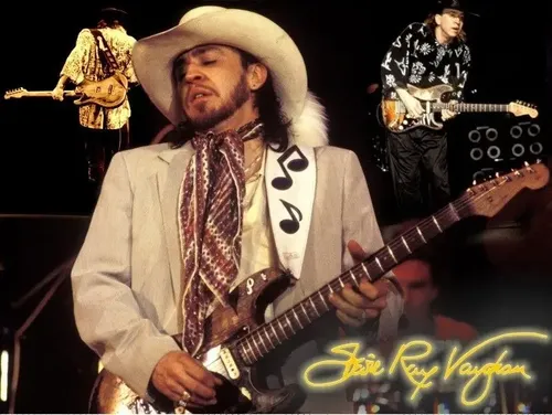Kit De Adesivos Holográficos Stevie Ray Vaughan Number One