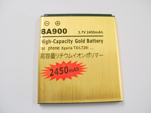 Bateria Pila Ba900 Larga Duracion Sony Xperia J L M Lt29